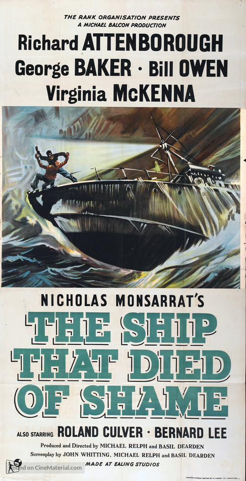 The Ship That Died of Shame - Movie Poster