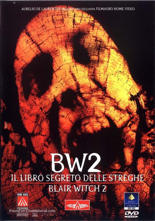 Book of Shadows: Blair Witch 2 - Italian Movie Cover