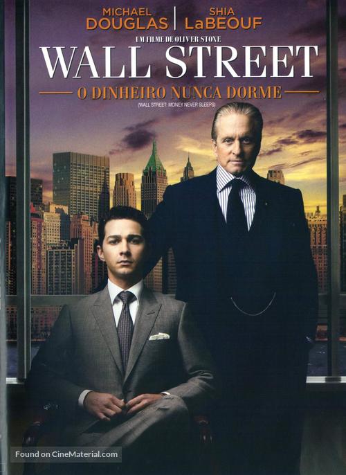 Wall Street: Money Never Sleeps - Brazilian Movie Cover