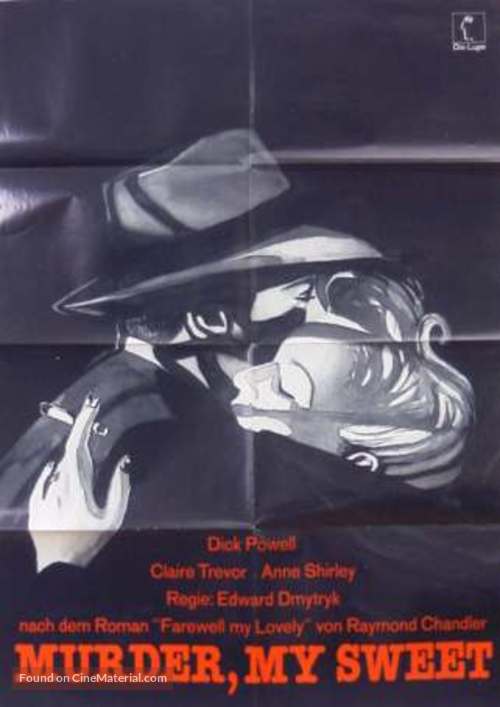 Murder, My Sweet - German Re-release movie poster