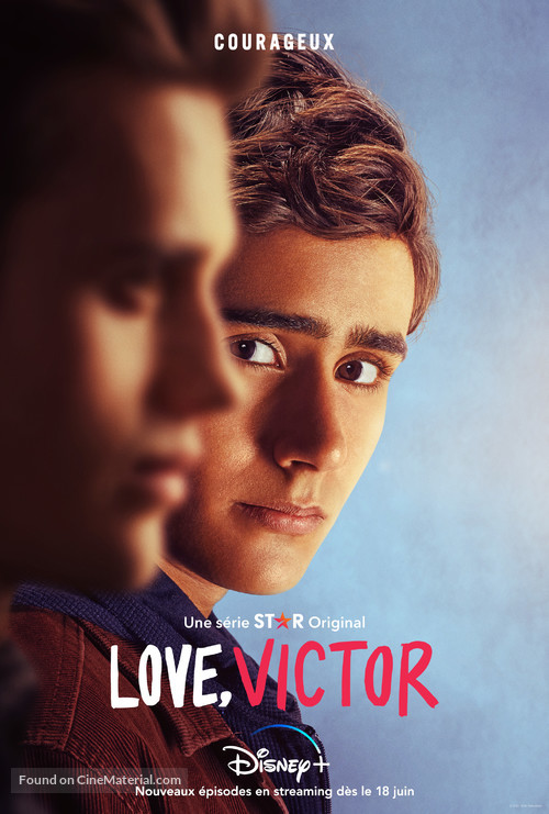 &quot;Love, Victor&quot; - French Movie Poster