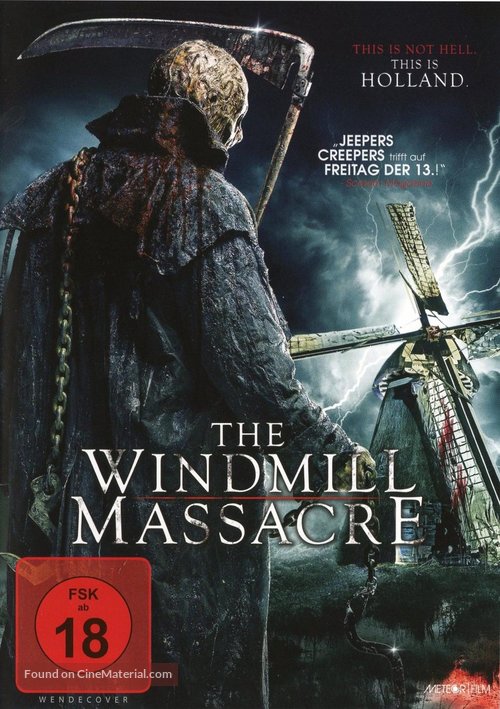 The Windmill Massacre - German DVD movie cover