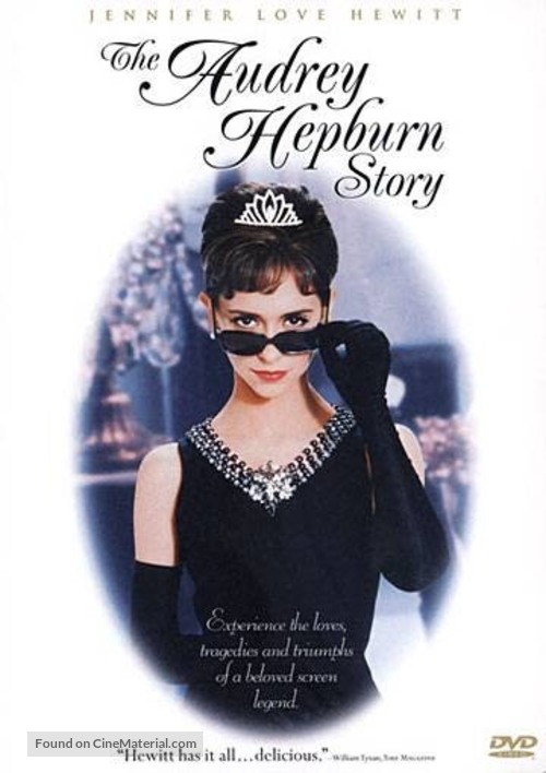 The Audrey Hepburn Story - DVD movie cover