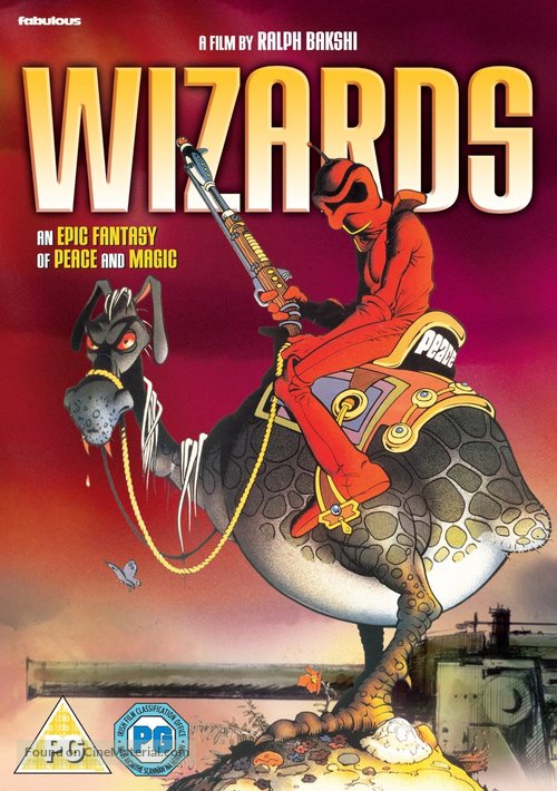 Wizards - British DVD movie cover
