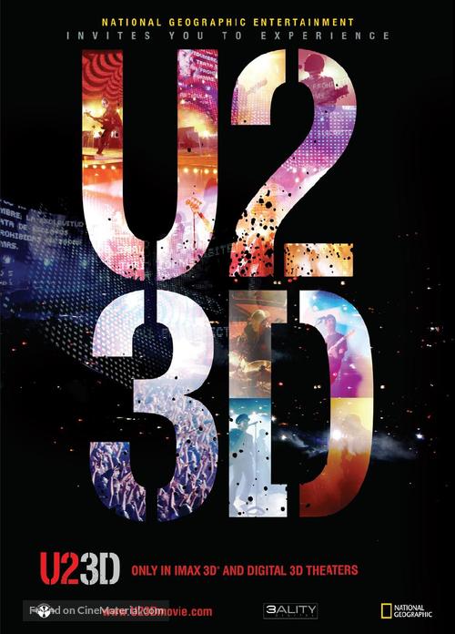 U2 3D - Swiss Movie Poster