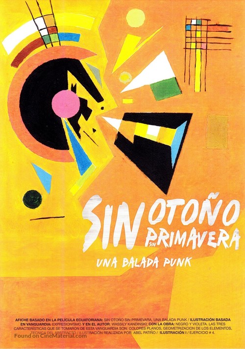 Sin oto&ntilde;o, sin primavera - Ecuadorian Movie Poster