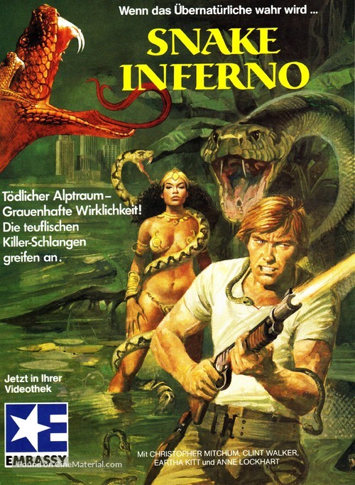 The Serpent Warriors - German Movie Poster