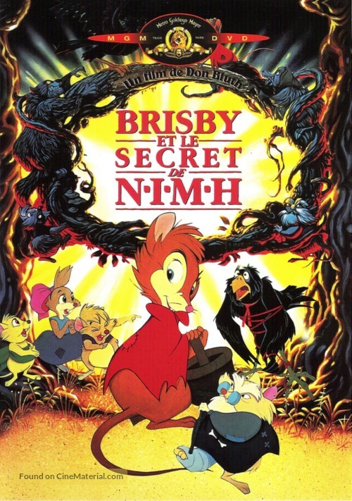 The Secret of NIMH - French DVD movie cover