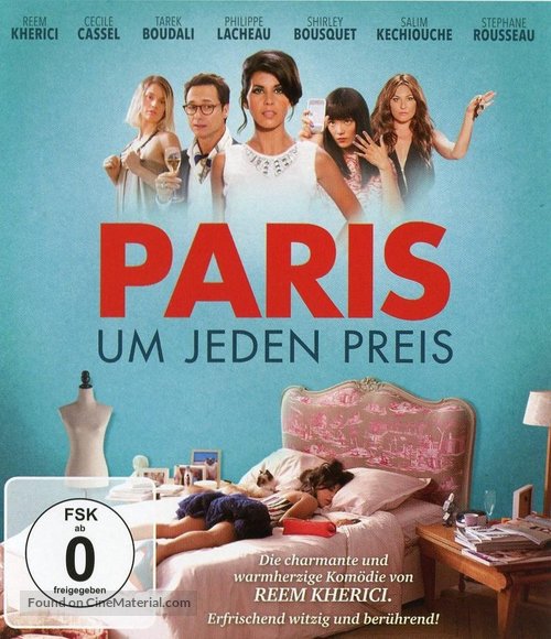 Paris &agrave;&nbsp; tout prix - German Blu-Ray movie cover