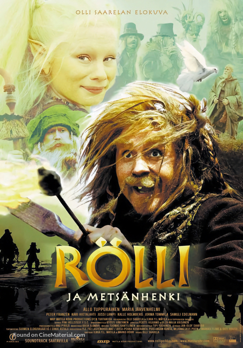 R&ouml;lli ja mets&auml;nhenki - Finnish Movie Poster