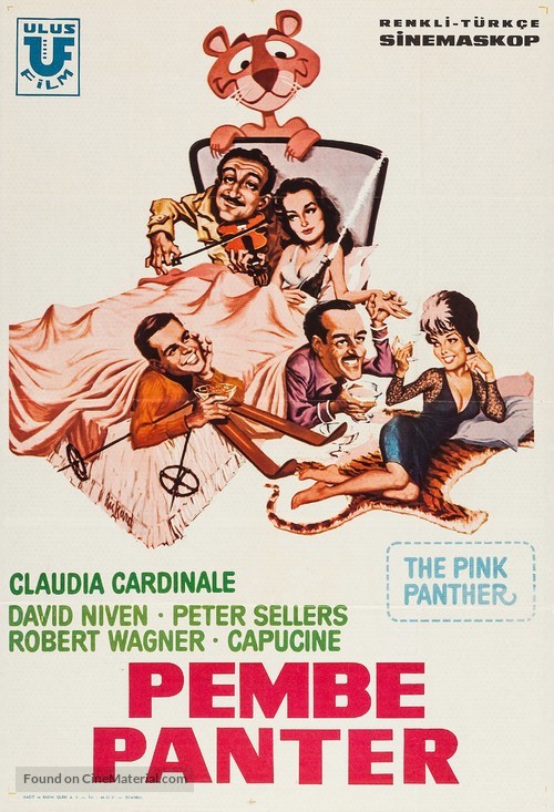 The Pink Panther - Turkish Movie Poster