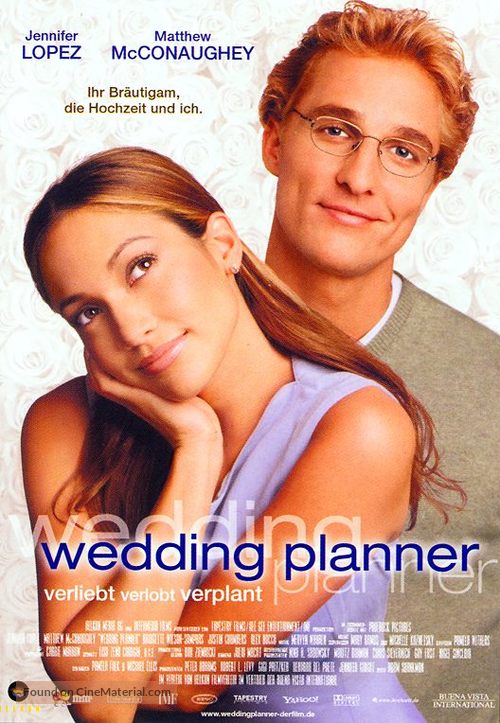 The Wedding Planner - German Movie Poster