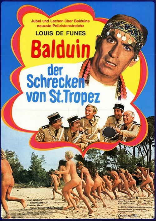 Le gendarme en balade - German Movie Poster