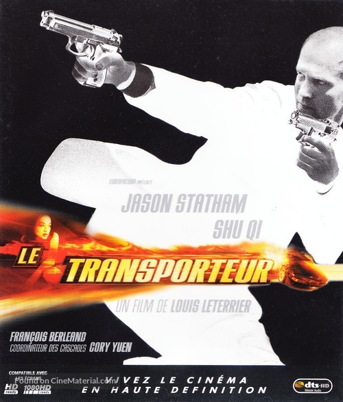 The Transporter - French Blu-Ray movie cover