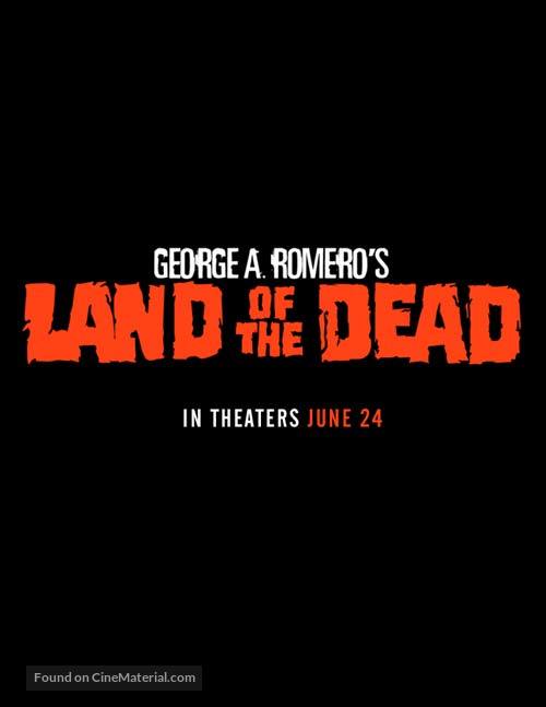 Land Of The Dead - Logo