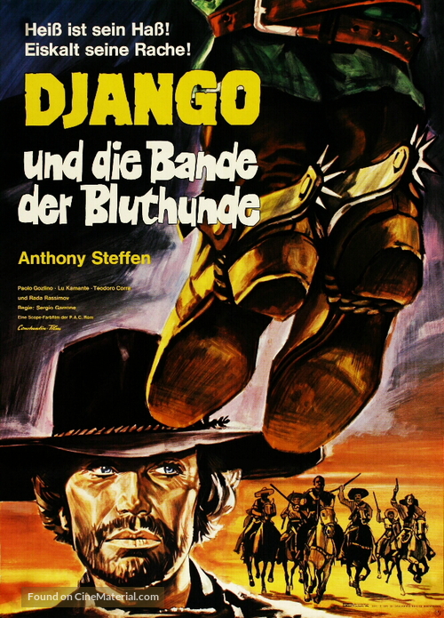 Django il bastardo - German Movie Poster