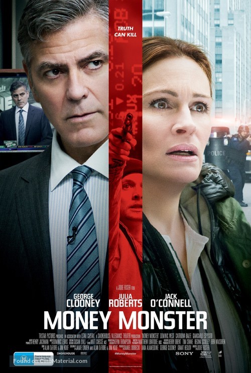 Money Monster - Australian Movie Poster