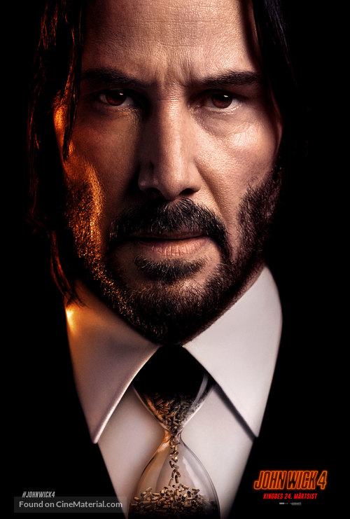 John Wick: Chapter 4 - Estonian Movie Poster