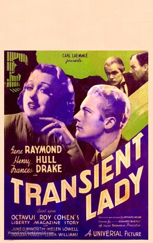 Transient Lady - Movie Poster