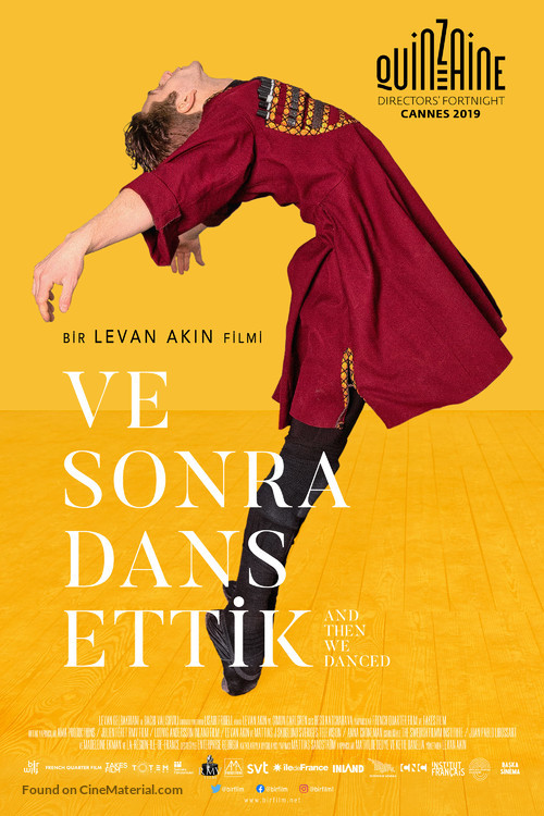 And Then We Danced - Turkish Movie Poster