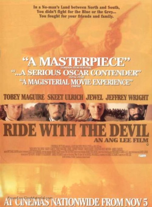 Ride with the Devil - Movie Poster