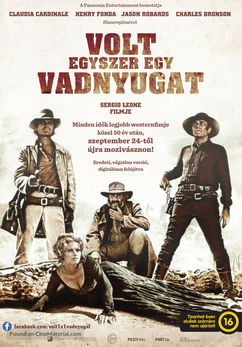 C&#039;era una volta il West - Hungarian Movie Poster