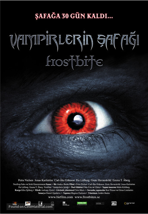 Frostbiten - Turkish Movie Poster