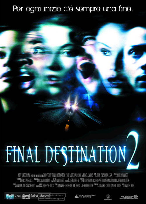 Final Destination 2 - Italian Movie Poster
