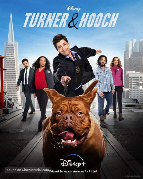 &quot;Turner &amp; Hooch&quot; - Danish Movie Poster