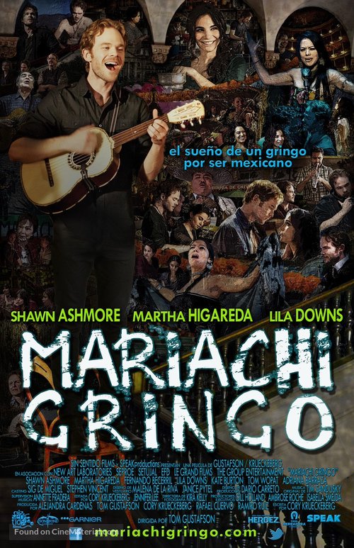 Mariachi Gringo - Mexican Movie Poster
