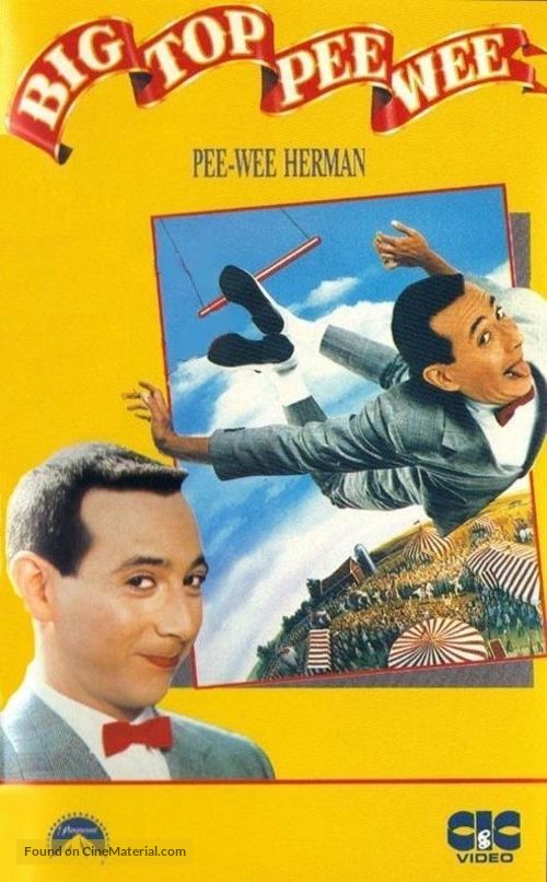 Big Top Pee-wee - French Movie Cover