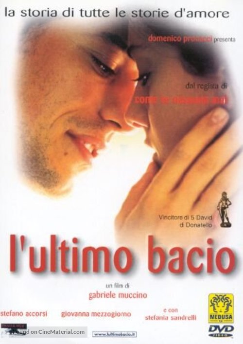 Ultimo bacio, L&#039; - Italian Movie Cover