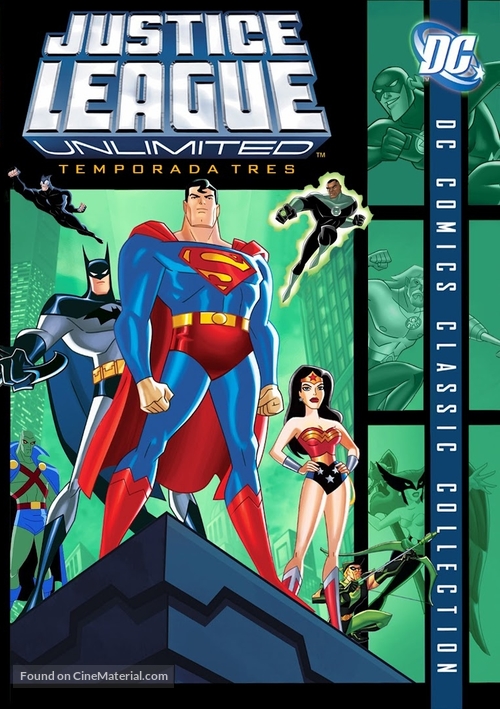 &quot;Justice League&quot; - Spanish DVD movie cover