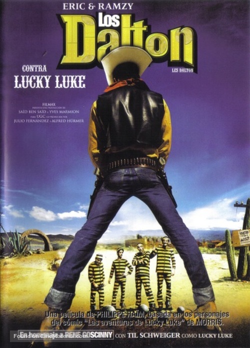 Les Dalton - Mexican DVD movie cover