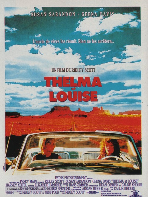 Thelma And Louise - French Movie Poster