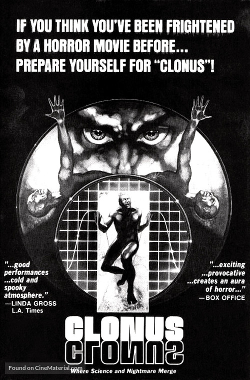 The Clonus Horror - poster