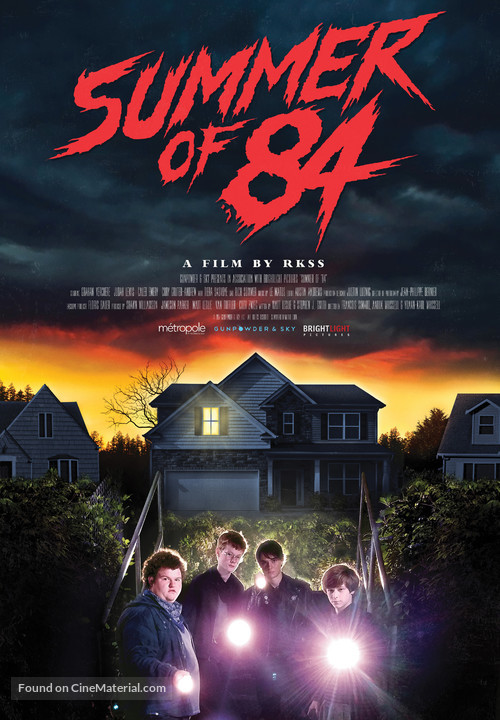 Summer of 84 - Canadian Movie Poster