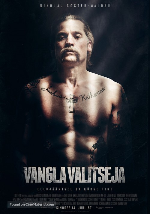 Shot Caller - Estonian Movie Poster