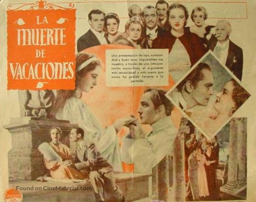 Death Takes a Holiday - Spanish poster