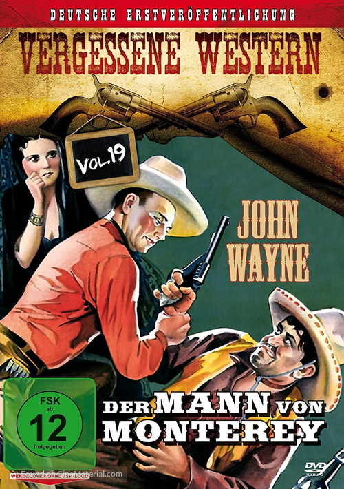 The Man from Monterey - German DVD movie cover