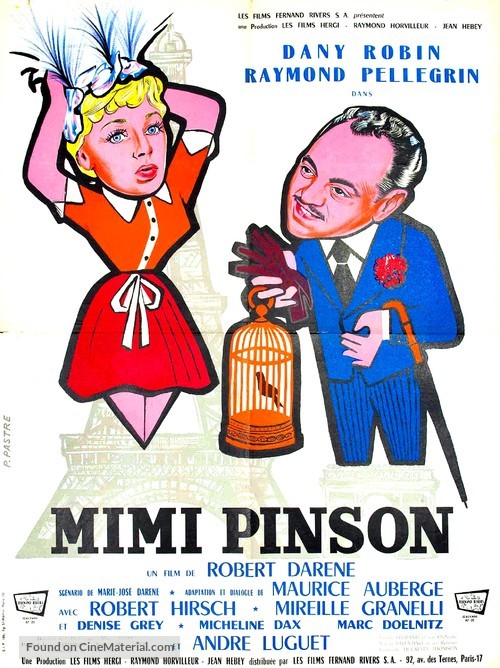 Mimi Pinson - French Movie Poster