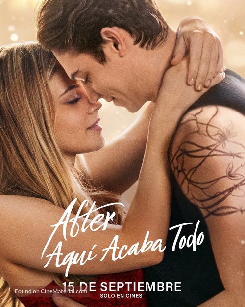 After Everything - Spanish Movie Poster