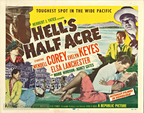 Hell&#039;s Half Acre - Movie Poster