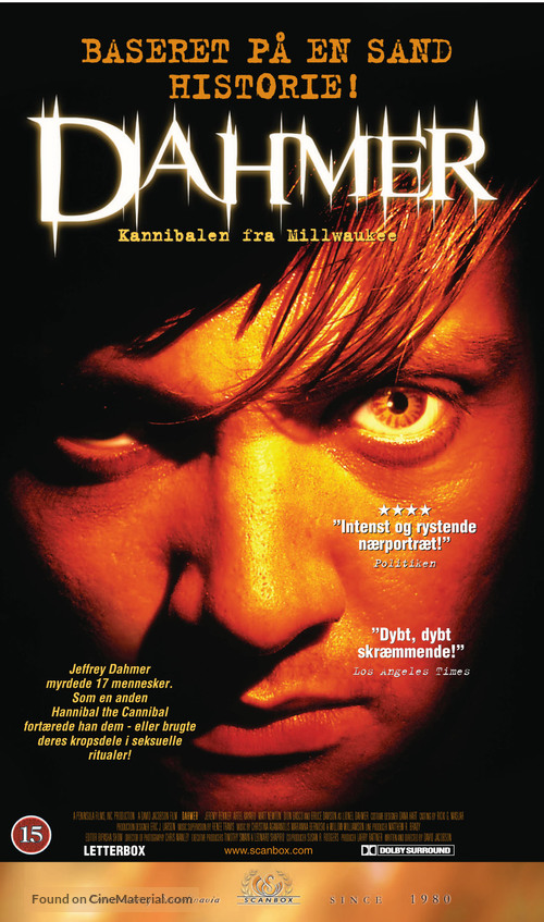 Dahmer - Danish poster