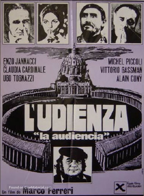 L&#039;udienza - Italian Movie Poster
