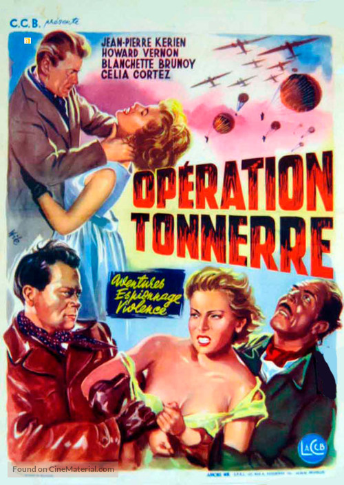 Op&eacute;ration tonnerre - French Movie Poster