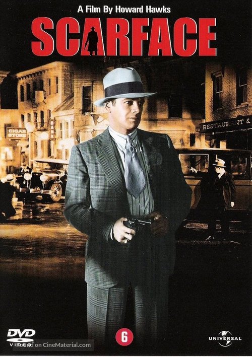 Scarface - Dutch DVD movie cover