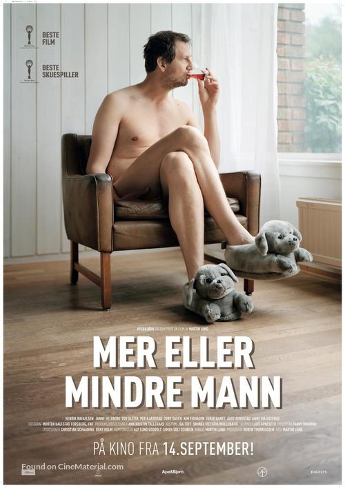 Mer eller mindre mann - Norwegian Movie Poster