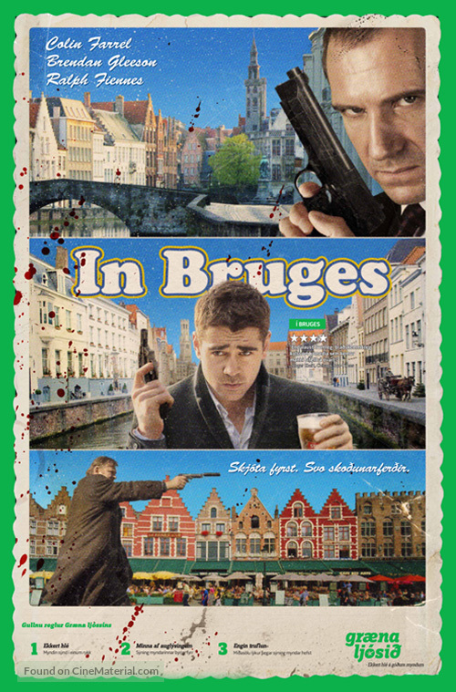 In Bruges - Icelandic Movie Poster