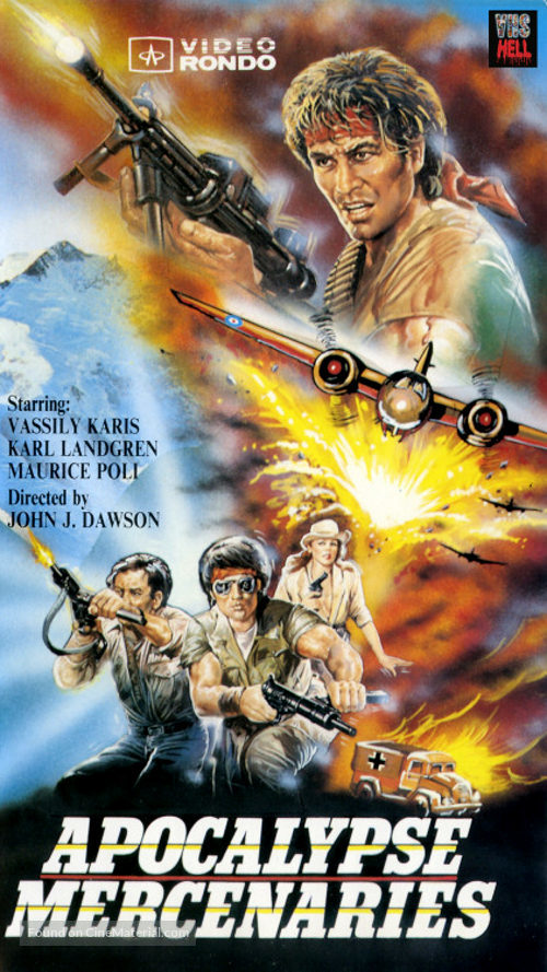 Mercenari dell&#039;apocalisse - VHS movie cover